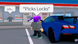 I DESTROYED His Car Than Bought Him A NEW ONE! COPS CALLED! (Roblox)