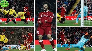 Liverpool vs Watford: Mohamed Salah scored his first Premier League hat trick