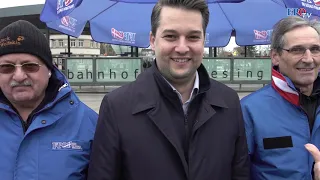 Bezirkstour mit Vizebürgermeister Dominik Nepp in Liesing