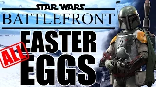 All Star Wars Battlefront Easter Eggs (Edit)