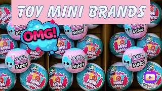 TOY MINI BRANDS UNBOXING!! Zuru 5 Surprise & LOL Surprise Minis!