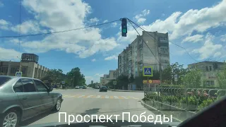 Евпатория. По улицам города на авто. Поздравляю с праздником весны! Крым сегодня.