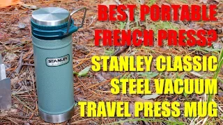 Stanley Classic Vacuum Travel Press Mug - The BEST Camping Coffee Press? - Our Newest Contender