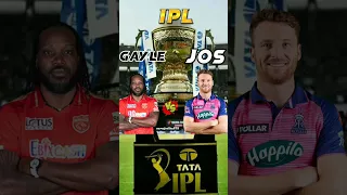 Chris Gayle vs jos Buttler in ipl⚡ #shorts #youtubeshort #shortfeed #viral #ipl #ipllovers #cricket