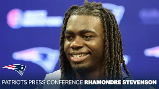 Rhamondre Stevenson: "It's time for us to rock now, it's all on us." | Patriots Press Conference