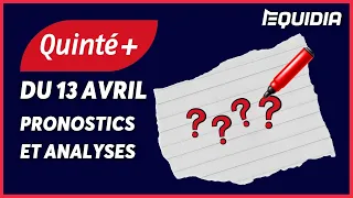 PRONOSTICS DU QUINTÉ + DU 13 AVRIL 2022 À REIMS