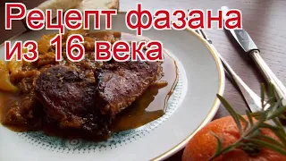 Рецепты из фазана - как приготовить фазана пошаговый рецепт - Рецепт фазана из 16 века за 90 минут