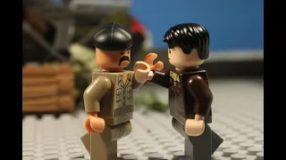 Lego Fast Paced Action Fight Test  Stop Motion  #Shorts