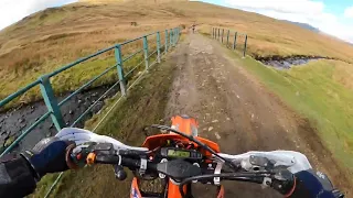When a KTM rider try's out a Husaberg - Husaberg FE390