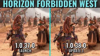 Horizon Forbidden West - Patch 1.0.38.0 - Benchmark - 1440p