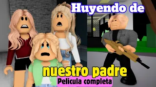 HUYENDO DE NUESTRO PADRE - Pelicula Completa | Mini Pelicula | Brookhaven rp🏡historia de roblox