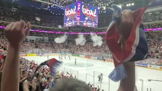 David Pastrnak goal in the Final IIHF World Cup 2024 in Prague against Switzerland