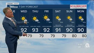 First Alert Weather Forecast for Afternoon of Monday, July, 18, 2022