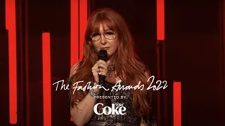 Katie Grand Wins The Isabella Blow Award at The Fashion Awards 2022 | Served by Diet Coke