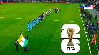 PES - India vs USA FIFA World Cup 2026 - Full Match All Goals - eFootball Gameplay PC - HD