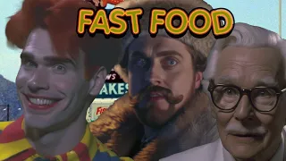 Fast Food Mascots as an 80's Sitcom