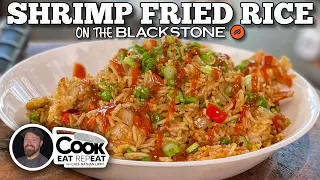 How to Make Shrimp Fried Rice on the Blackstone Griddle