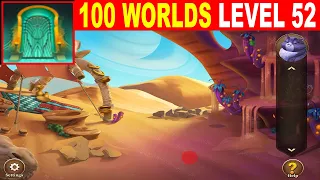 100 Worlds LEVEL 52 Walkthrough - Escape Room Game 100 Worlds Guide