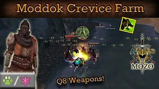 Rune/Insignia & Q8 Weapon Farming in Moddok Crevice - Guild Wars 1 Ranger Farm R/A, HM