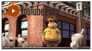 Rabbids Invasion YTP: Rabbid Pooper