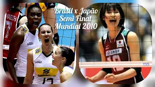 Mundial 2010 - Brasil x Japão (Semi final 2) - Vôlei Feminino