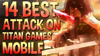 Top 14 Best Roblox Attack on Titan games for Mobile