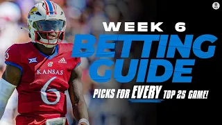 Free Picks for EVERY Top 25 game in College Football [Week 6 Betting Guide] | CBS Sports HQ