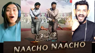 Naacho Naacho (Full Video) RRR - NTR, Ram Charan | M M Kreem | SS Rajamouli Reaction