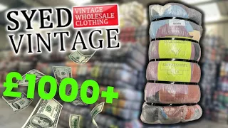 Unboxing A £150 Syed Vintage Wholesale Bale! Was it worth it?