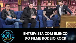 Entrevista com Lucas Lucco, Felipe Folgosi e Felipe Hintze - Rodeio Rock | The Noite (05/10/23)