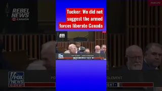 Tucker: I told a joke about the Canadian government and they went bonkers #shorts