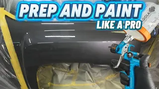 Auto Painting Made Easy - Step-by-Step Guide to Prepping and Painting Your Car at Home!