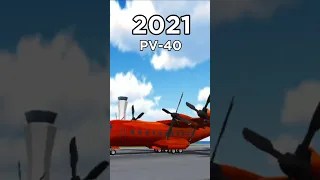 Turboprop FS best planes evolution (2017-2023) #turbopropflightsimulator #turbopropfs