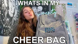 WHATS IN MY CHEER BAG 2022