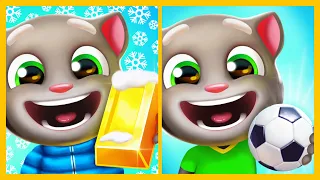 Talking Tom Gold Run Halloween vs Christmas - Cops And Robbers Event (Gameplay #634)