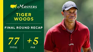 Tiger Woods Cards 77 (+5) In Final Round of 2024 Masters I FULL RECAP I CBS Sports