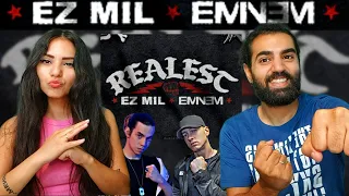 EZ MIL & EMINEM DUO IS SURREAL!! 💀🔥 Reacting to Realest · Ez Mil · Eminem (REACTION!)