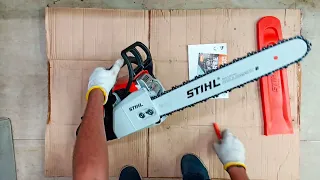 assembling chainsaw ms180 STIHL #stihl #trending #agriculture