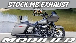 Converting Stock Harley Exhaust Slip-ons M8 Touring