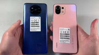 Xiaomi Mi 11 Lite vs Poco X3 Pro