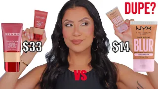 DUPE? NYX VS ONE/SIZE BLURRING FOUNDATION + ALL DAY WEAR TEST  *oily skin* | MagdalineJanet