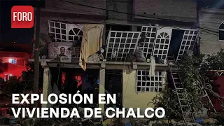 Explosión en inmueble de Chalco deja dos personas lesionadas - Las Noticias