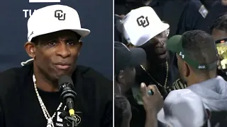 Deion Sanders on Postgame Handshake with Jay Norvell