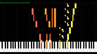 Final from Sonate No. 1 Op. 42 - A. Guilmant - Synthesia HD 60 fps