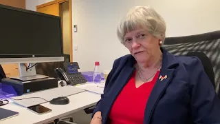 Ann Widdecombe packs up her Brussels office #BREXIT