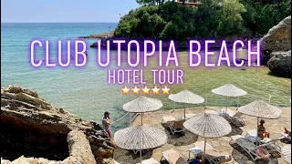 Utopia Beach Club 5* Hotel tour | Incekum / Alanya Turkey 4K. Ultra all inclussive Turkiye турция