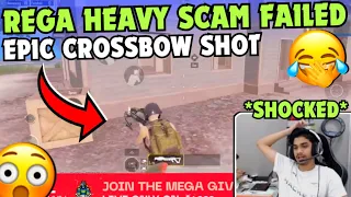 Regaltos Shocked By This Crazy Crossbow Shot 😳 Rega Heavy Scam Failed 😂🚀