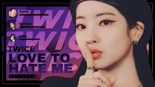 [A.I. COVER] TWICE - LOVE TO HATE ME (by BLACKPINK) | MMUMMYS