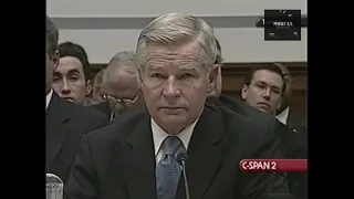 Whitey Bulger's Brother, Billy Bulger Appears Before Congress - FBI’s Use Of Informants (2003)