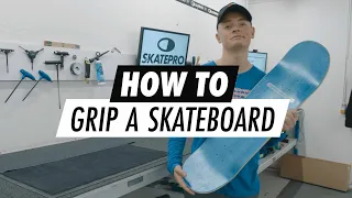 How To Grip a Skateboard 🛹 #skateboarding